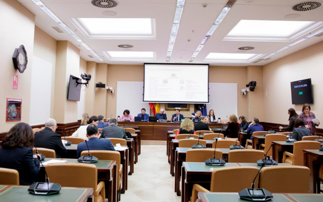 PLAIN propone en el Congreso una ley de lenguaje claro en España