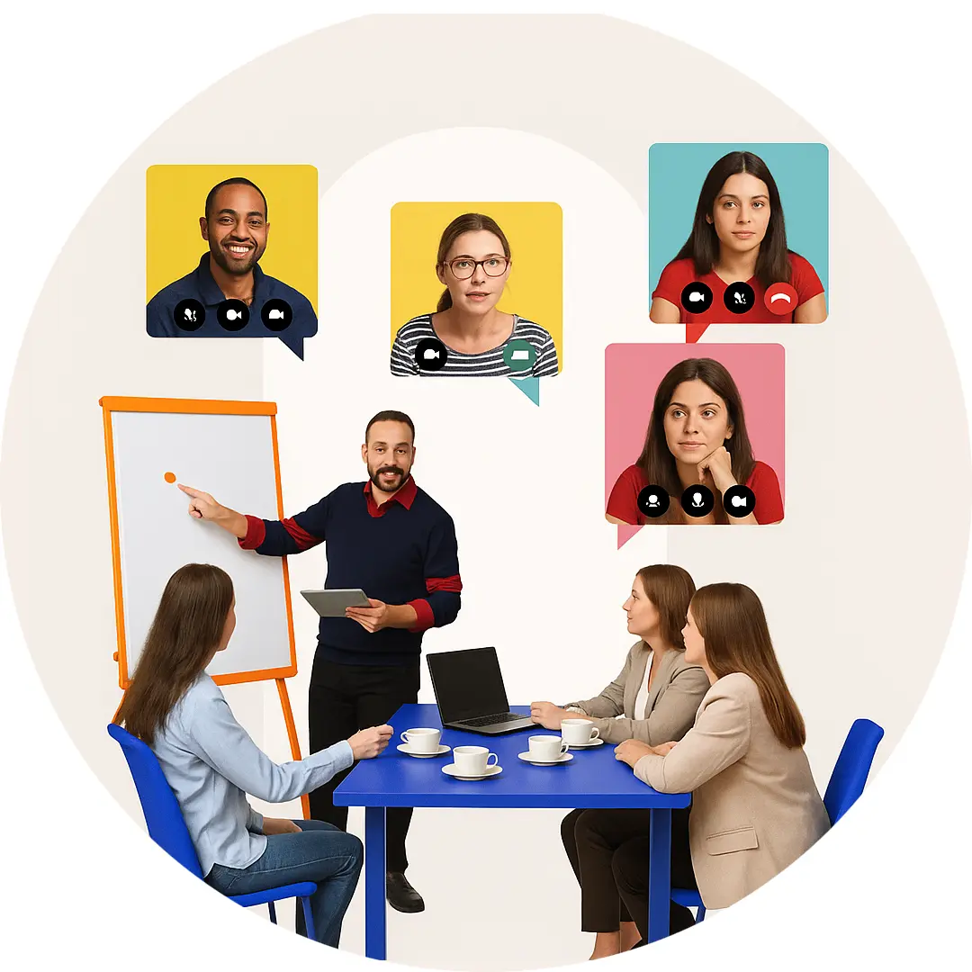 Conéctate a los webinarios para profesionales del lenguaje en construcción en la mesa redonda que te hará subir al siguiente nivel en tu carrera profesional